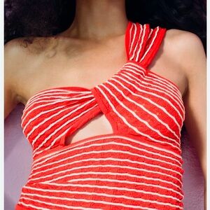 Zara one shoulder top